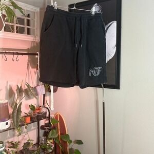 Men's Black Dependent Trading Co.‎ Sweat Shorts Drawstring Casual Comfy Lounge